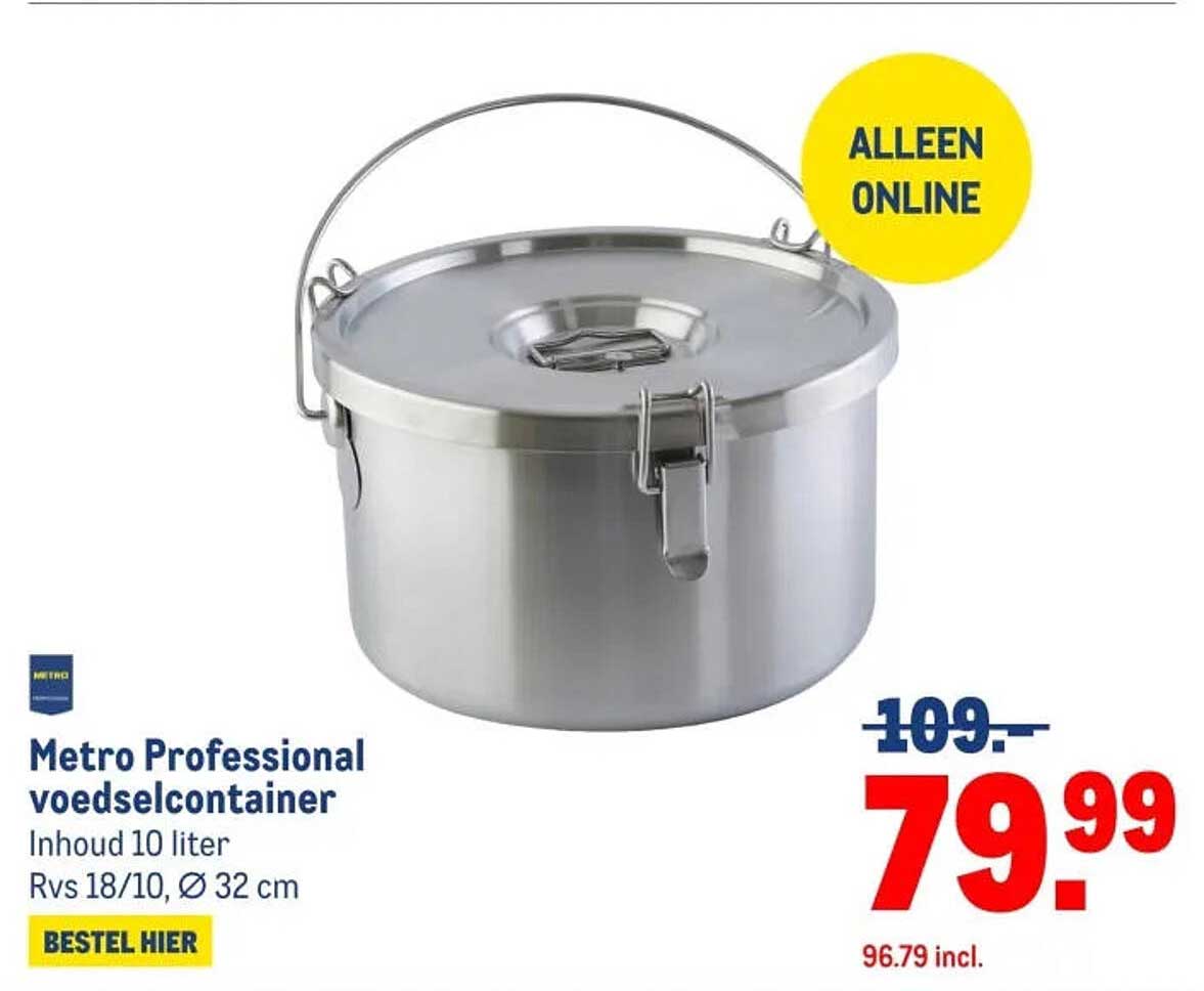 Metro Professional voedselcontainer