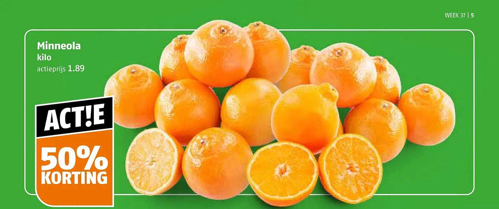 Minneola kilo ACT!E 50% KORTING