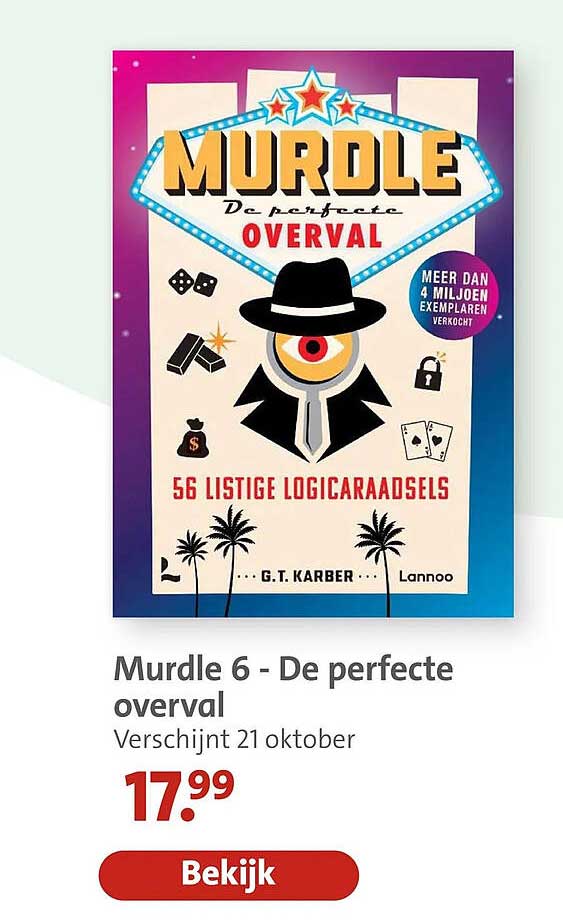 Murdle 6 - De perfecte overval