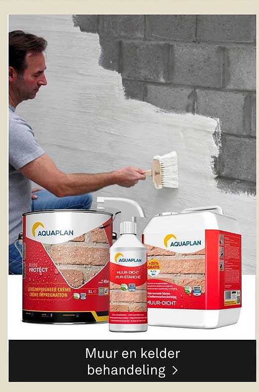 Muur en kelder behandeling >