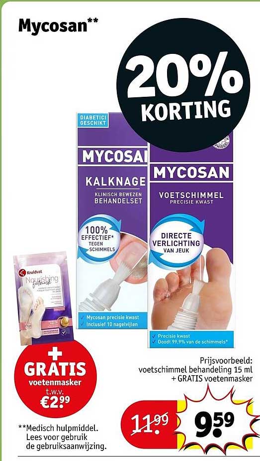 Mycosan** 20% KORTING