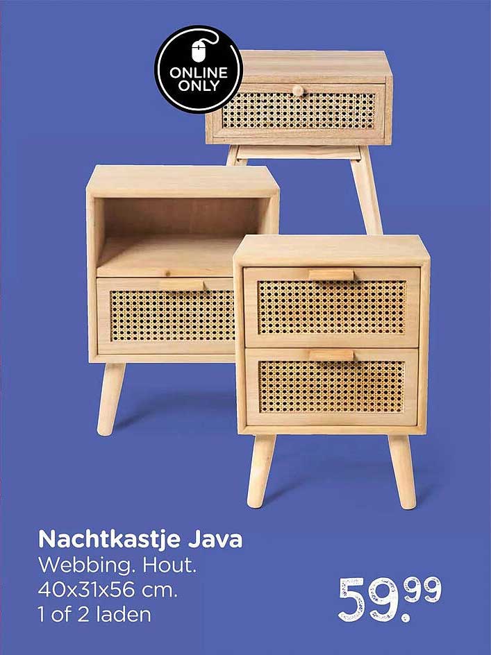 Nachtkastje Java