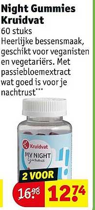 Night Gummies Kruidvat 60 stuks 2 VOOR