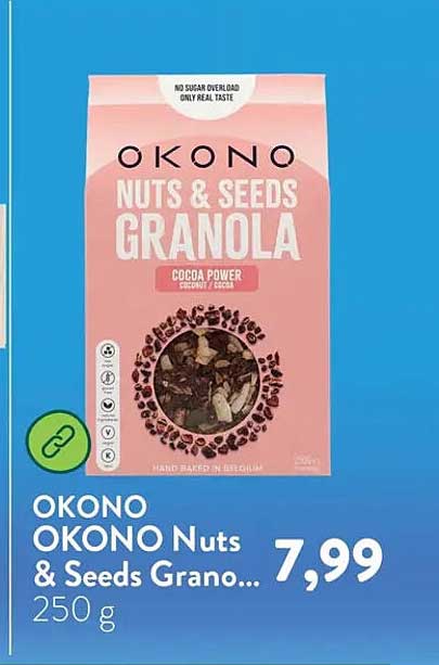 OKONO Nuts & Seeds Granola