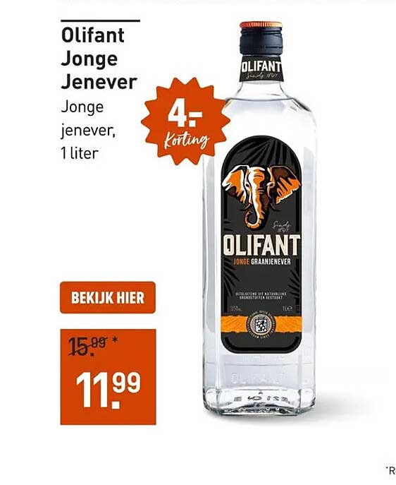 Olifant Jonge Jenever