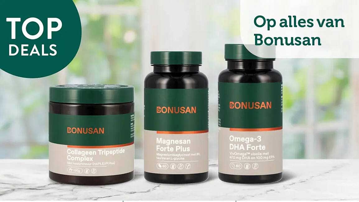 Op alles van Bonusan