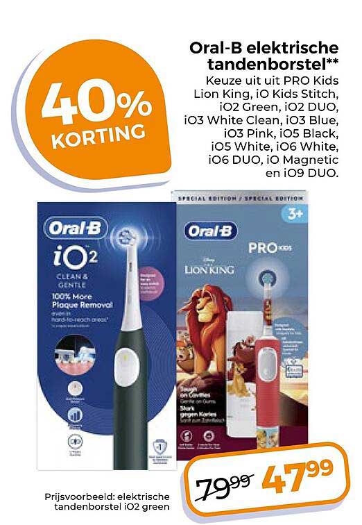 Oral-B elektrische tandenborstel**