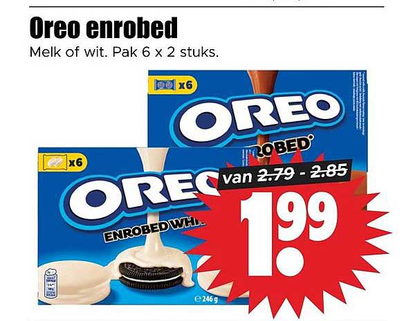 Oreo enrobed