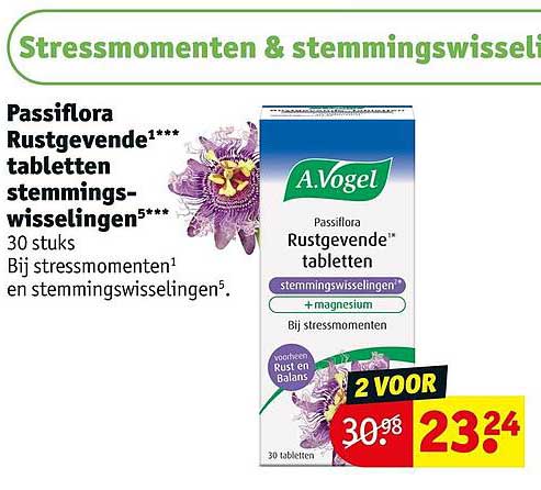 Passiflora Rustgevende tabletten stemmingswisselingen 30 stuks 2 VOOR