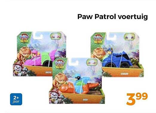 Paw Patrol voertuig