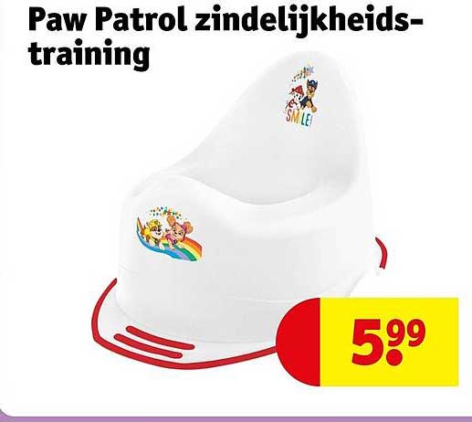 Paw Patrol zindelijkheidstraining