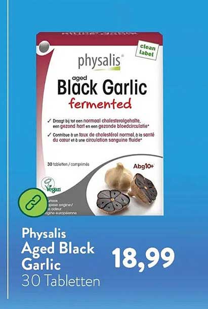 Physalis Aged Black Garlic 30 Tabletten
