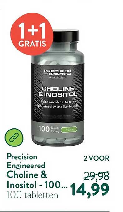 Precision Engineered Choline & Inositol - 100... 1+1 GRATIS