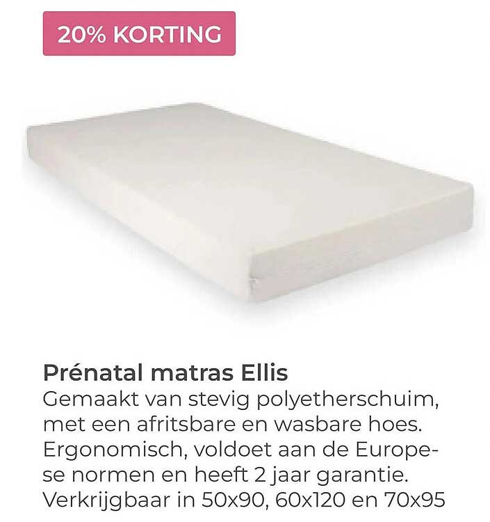 Prénatal matras Ellis