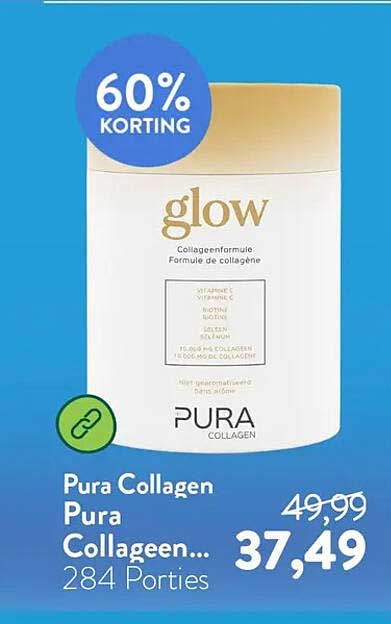 Pura Collageen... 284 Porties 60% KORTING