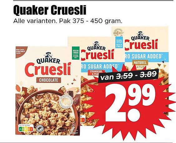Quaker Cruesli