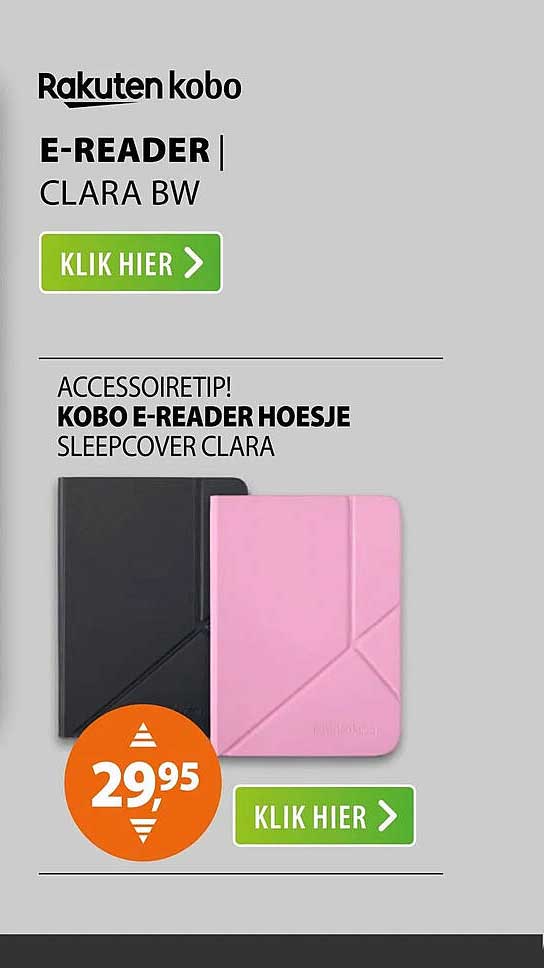 Rakuten Kobo E-READER | CLARA BW