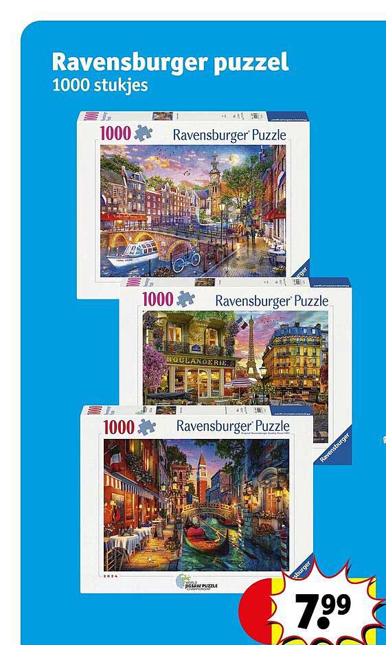 Ravensburger puzzel 1000 stukjes