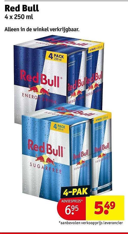 Red Bull 4 x 250 ml 4-PAK