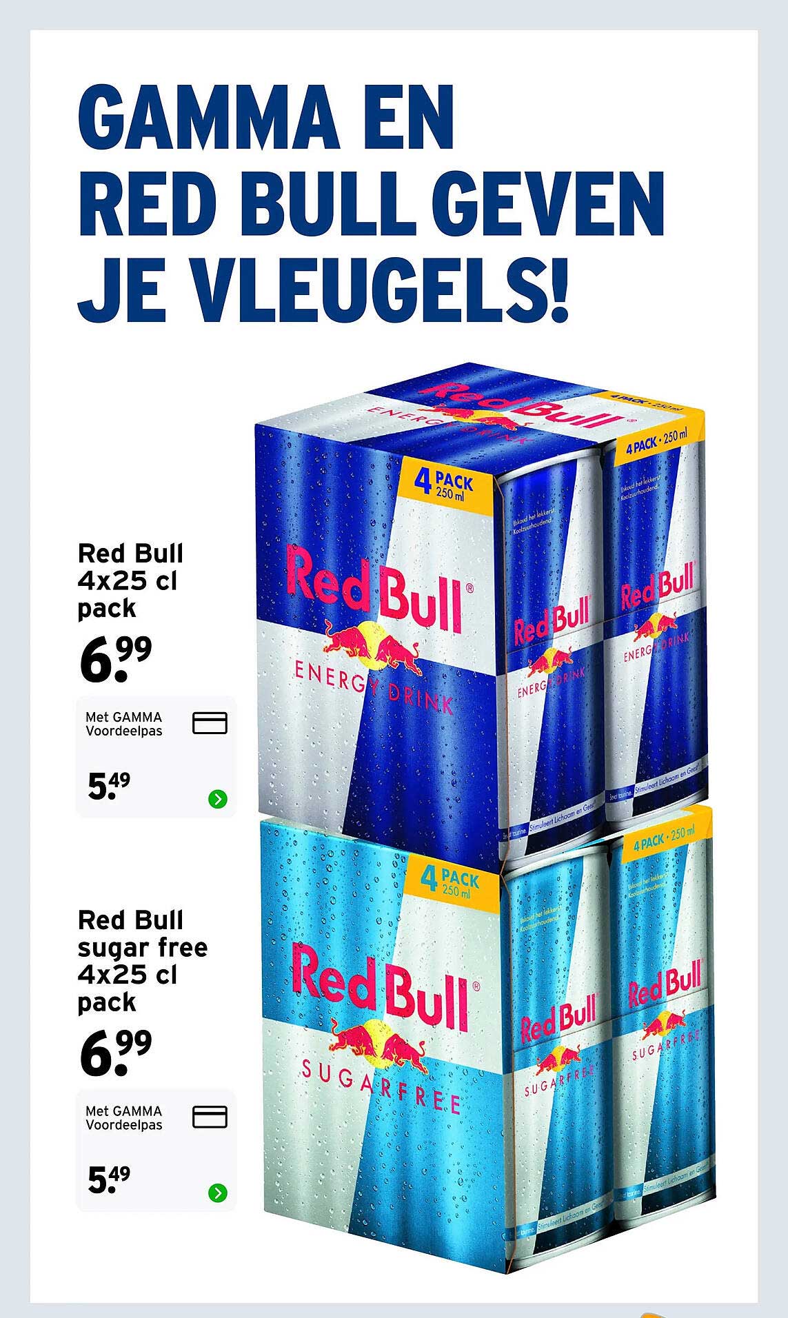 Red Bull 4x25 cl pack