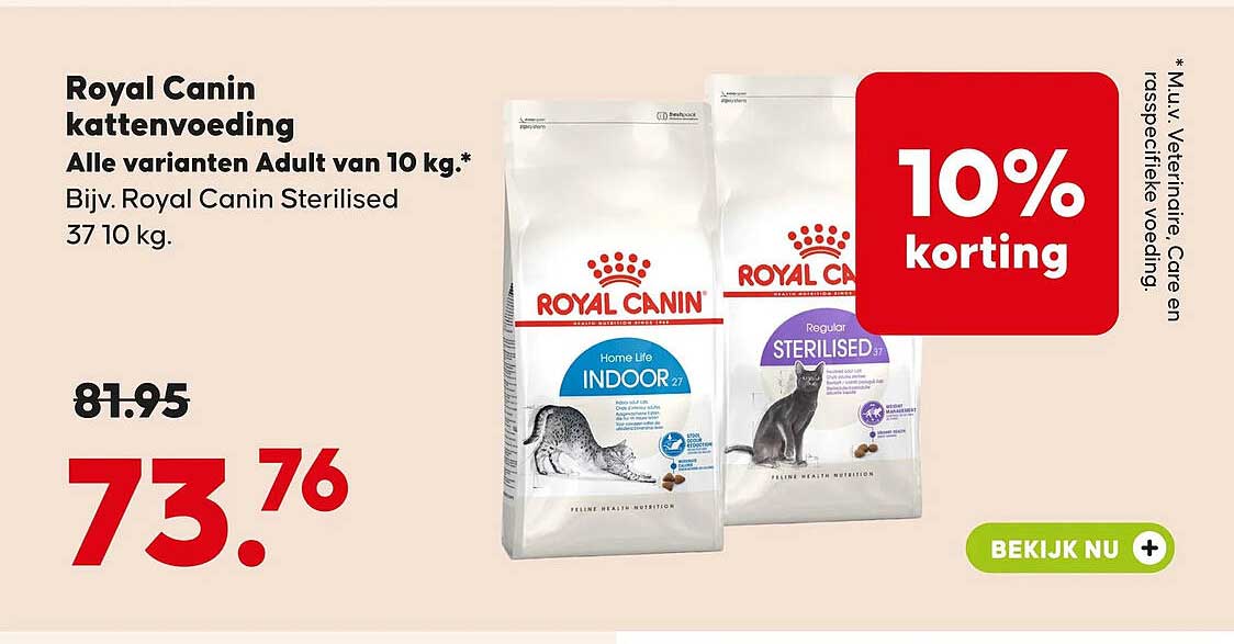 Royal Canin kattenvoeding