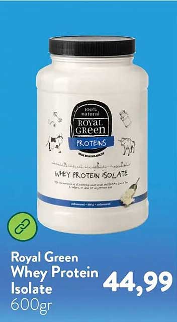 Royal Green Whey Protein Isolate 600gr