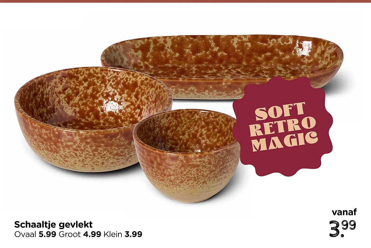 Schaaltje gevlekt