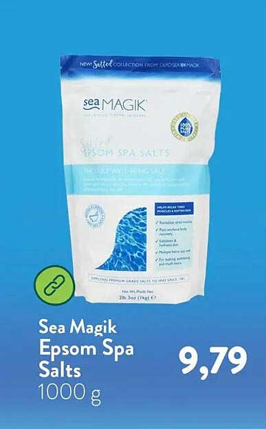 Sea Magik Epsom Spa Salts 1000 g