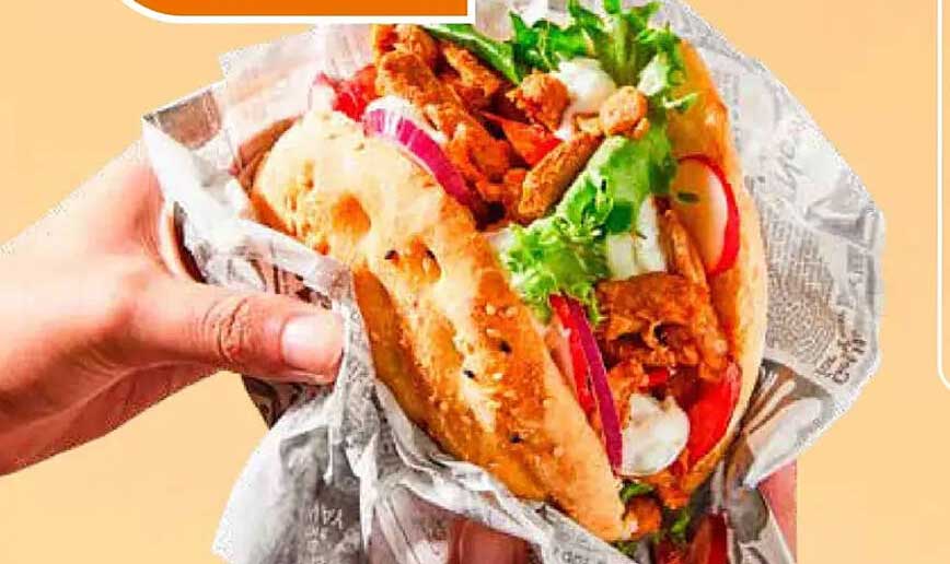 Shoarma kipwrap