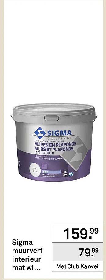 Sigma muurverf interieur mat wi...