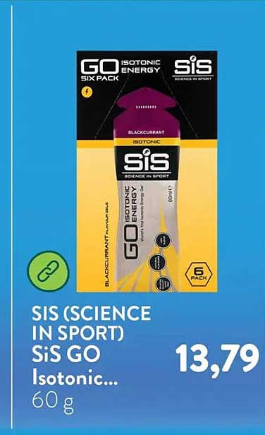 SIS (Science in Sport) SiS Go Isotonic... 60 g