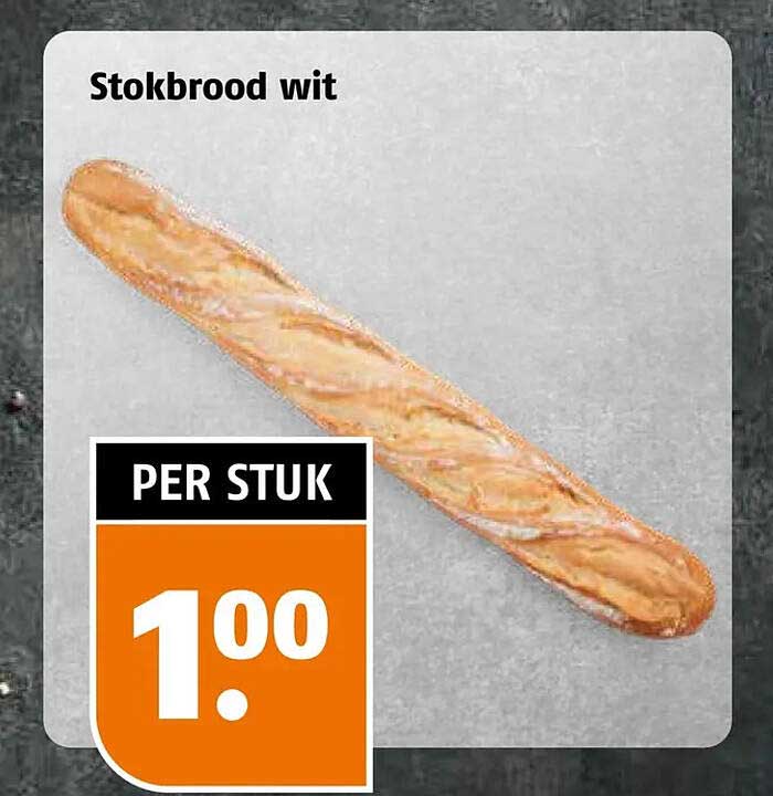 Stokbrood wit