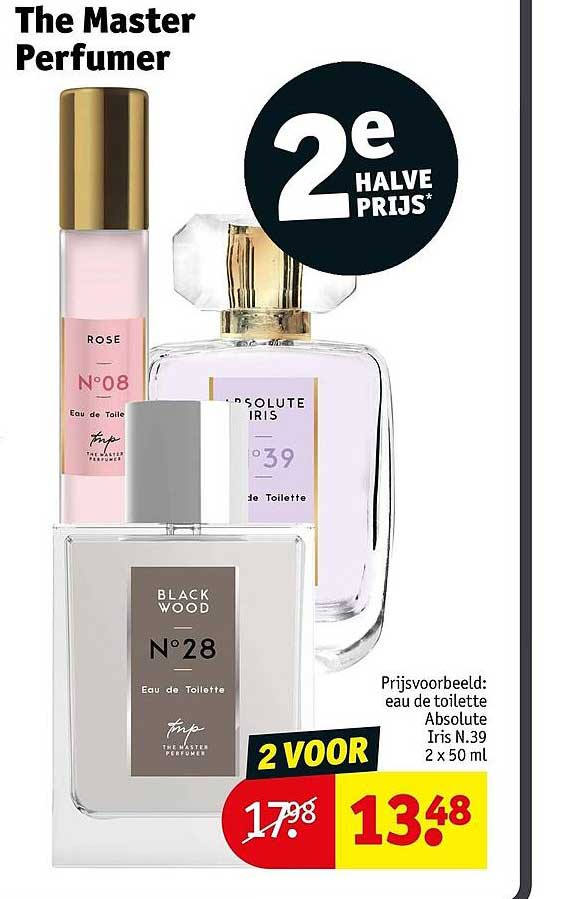 The Master Perfumer 2e halve prijs