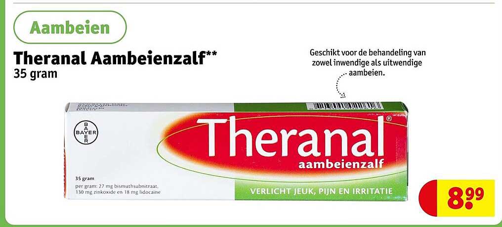 Theranal Aambeienzalf** 35 gram