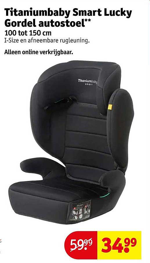 Titaniumbaby Smart Lucky Gordel autostoel**