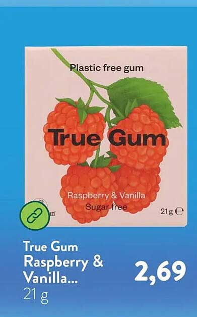 True Gum Raspberry & Vanilla...