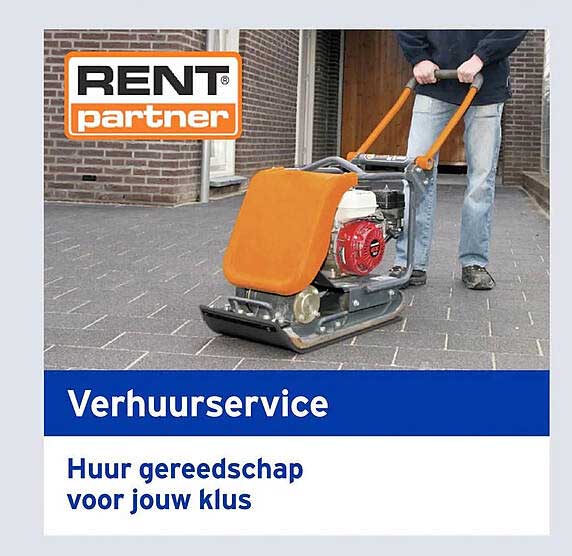 Verhuurservice Huur gereedschap voor jouw klus