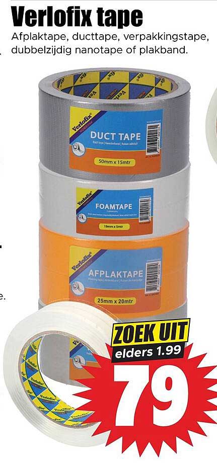 Verlofix tape
