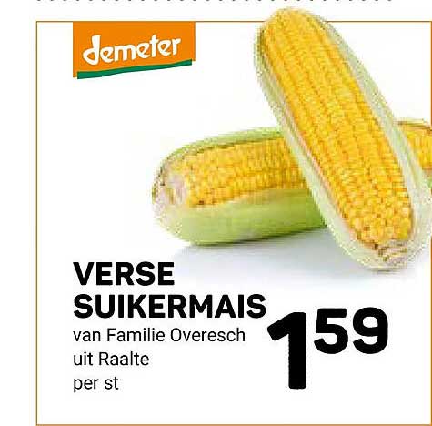 VERSE SUIKERMAIS van Familie Overesch uit Raalte per st