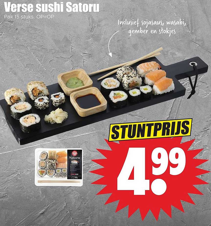Verse sushi Satoru