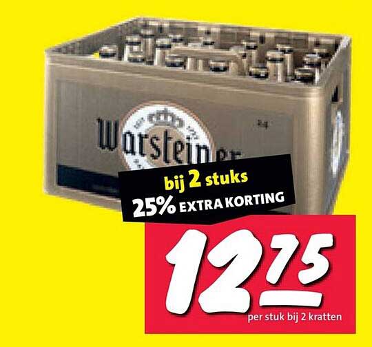 Worsteiner bij 2 stuks 25% EXTRA KORTING