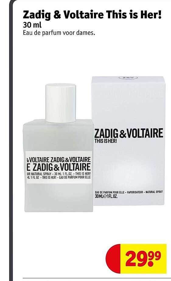 Zadig & Voltaire This is Her! 30 ml