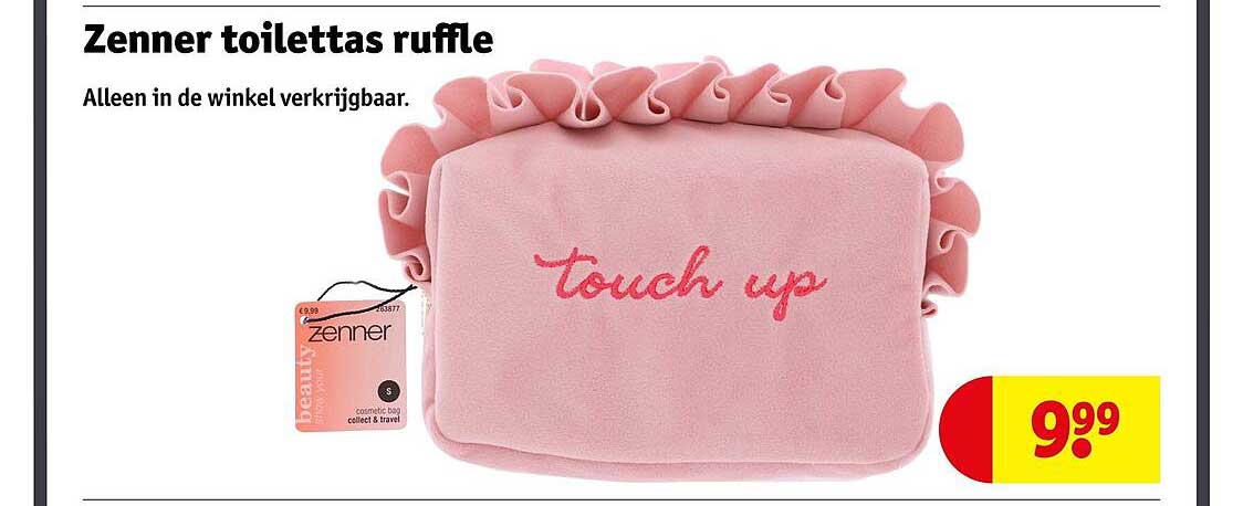 Zenner toilettas ruffle