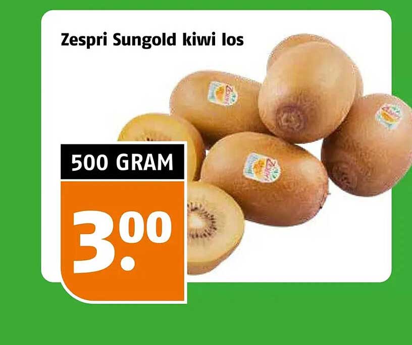 Zespri Sungold kiwi los