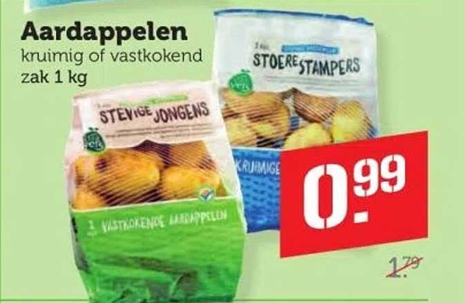 Aardappelen kruimig of vastkokend zak 1 kg