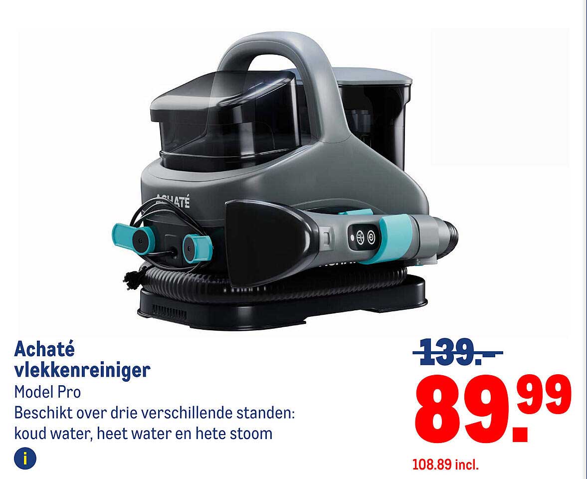 Achaté vlekkenreiniger Model Pro