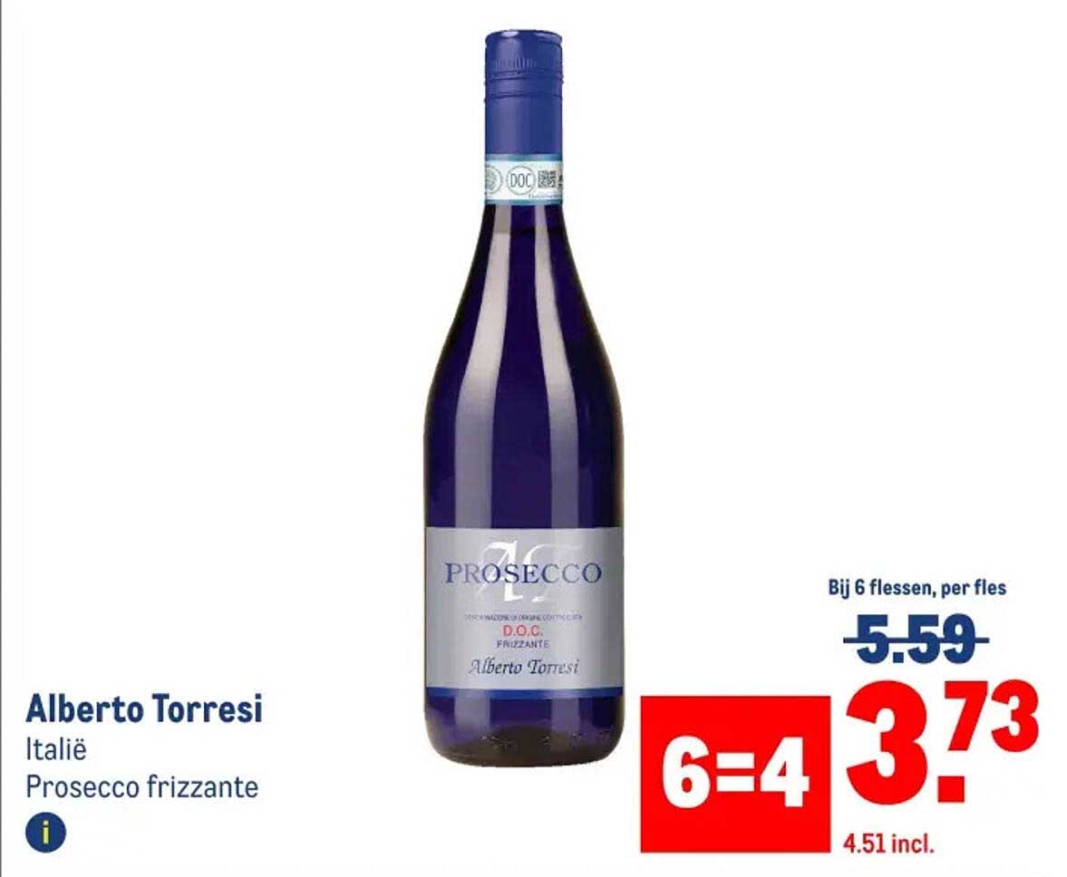Alberto Torresi Prosecco frizzante