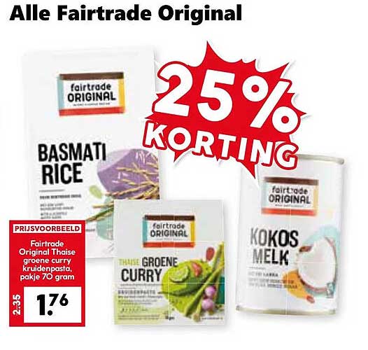 Alle Fairtrade Original