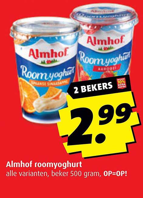 Almhof roomyoghurt