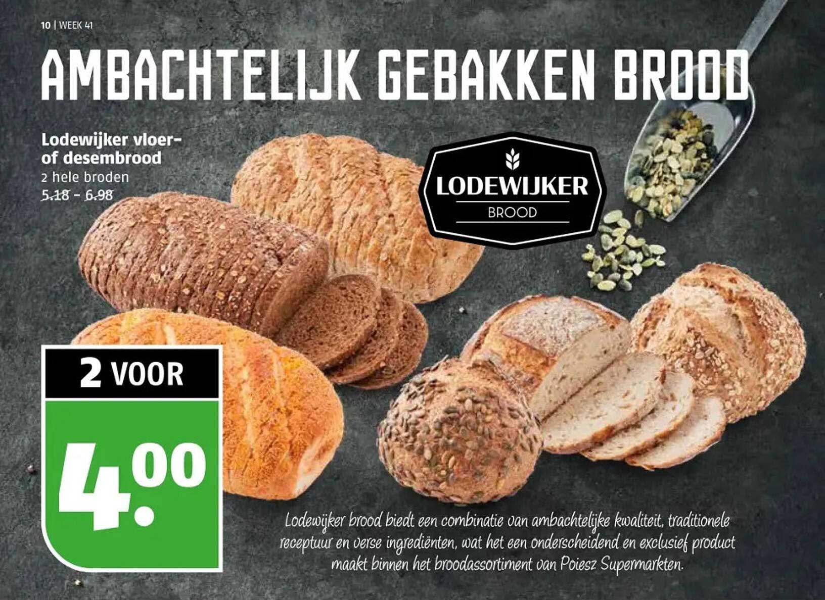 AMBACHTELIJK GEBAKKEN BROOD